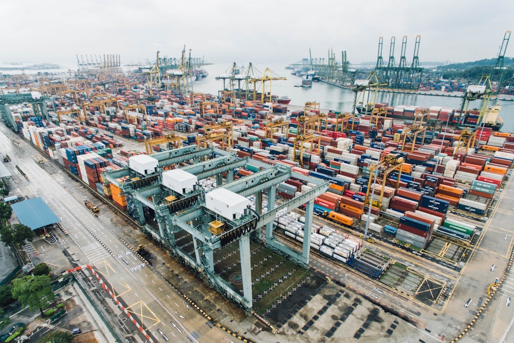 Warehouse and logistics — boxes and shipping